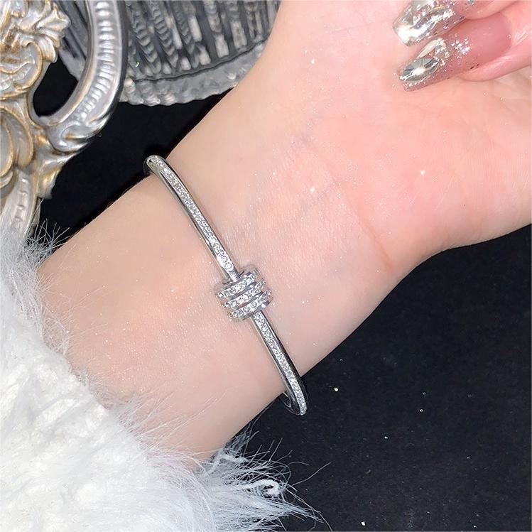Wholesale Diamond Bracelet Titanium Steel Bracelet